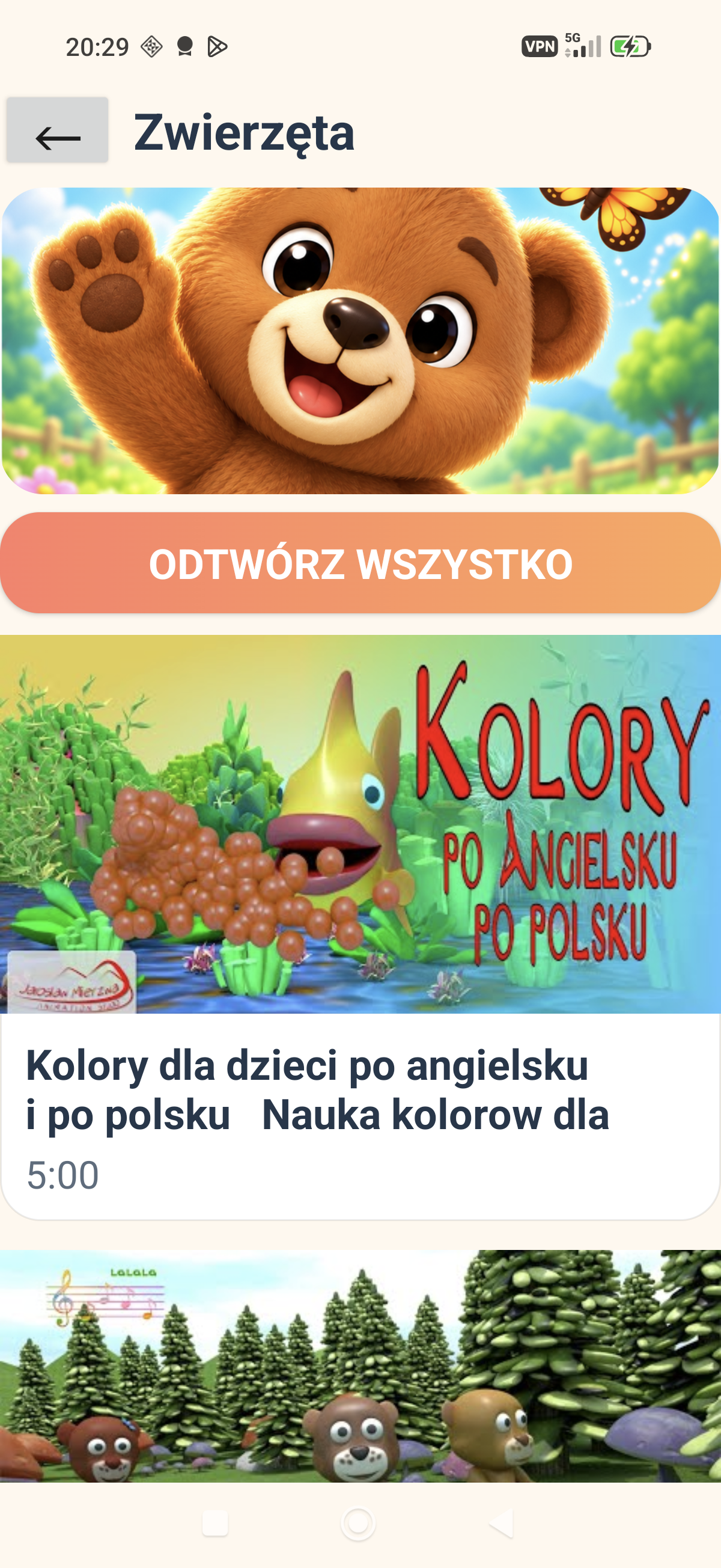 Happy Kids World — Zwierzęta