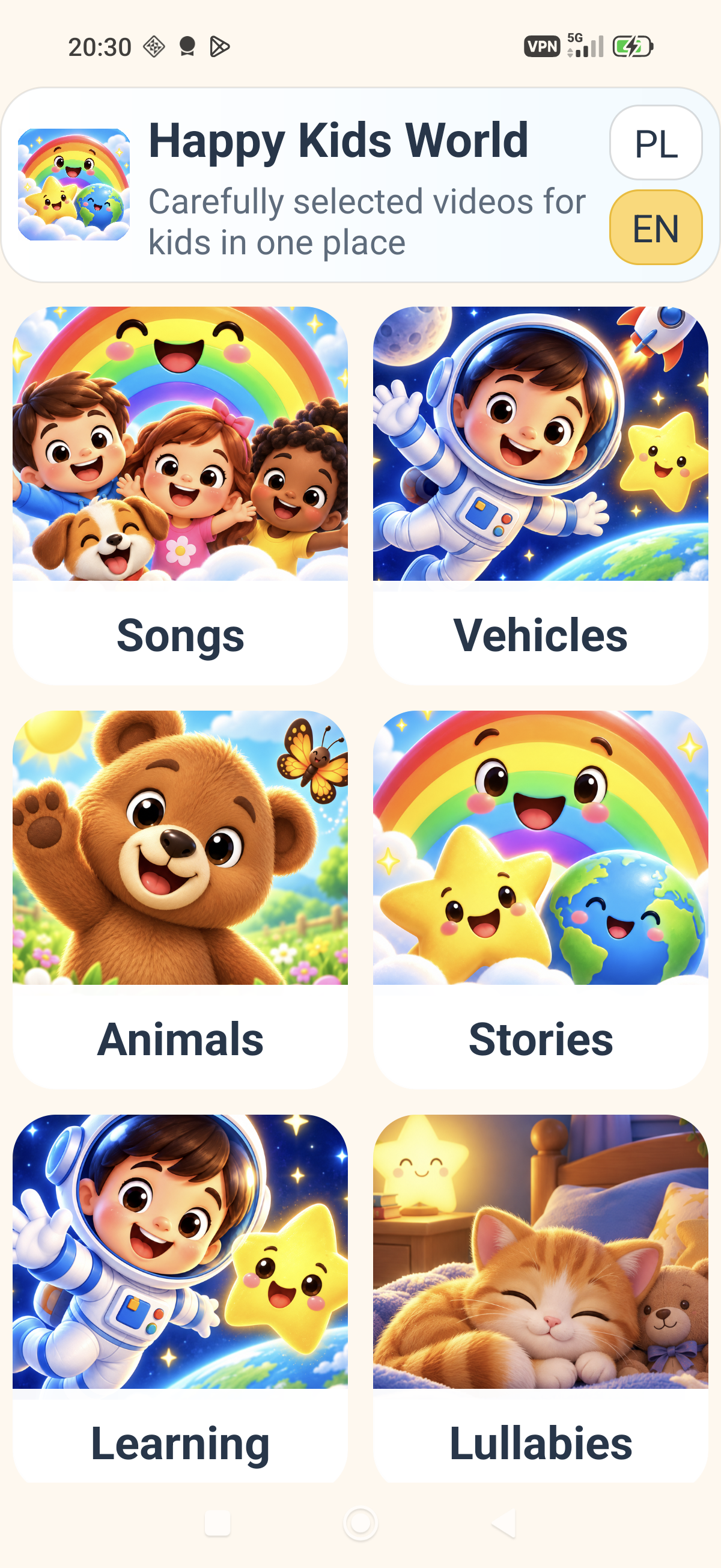 Happy Kids World — Home