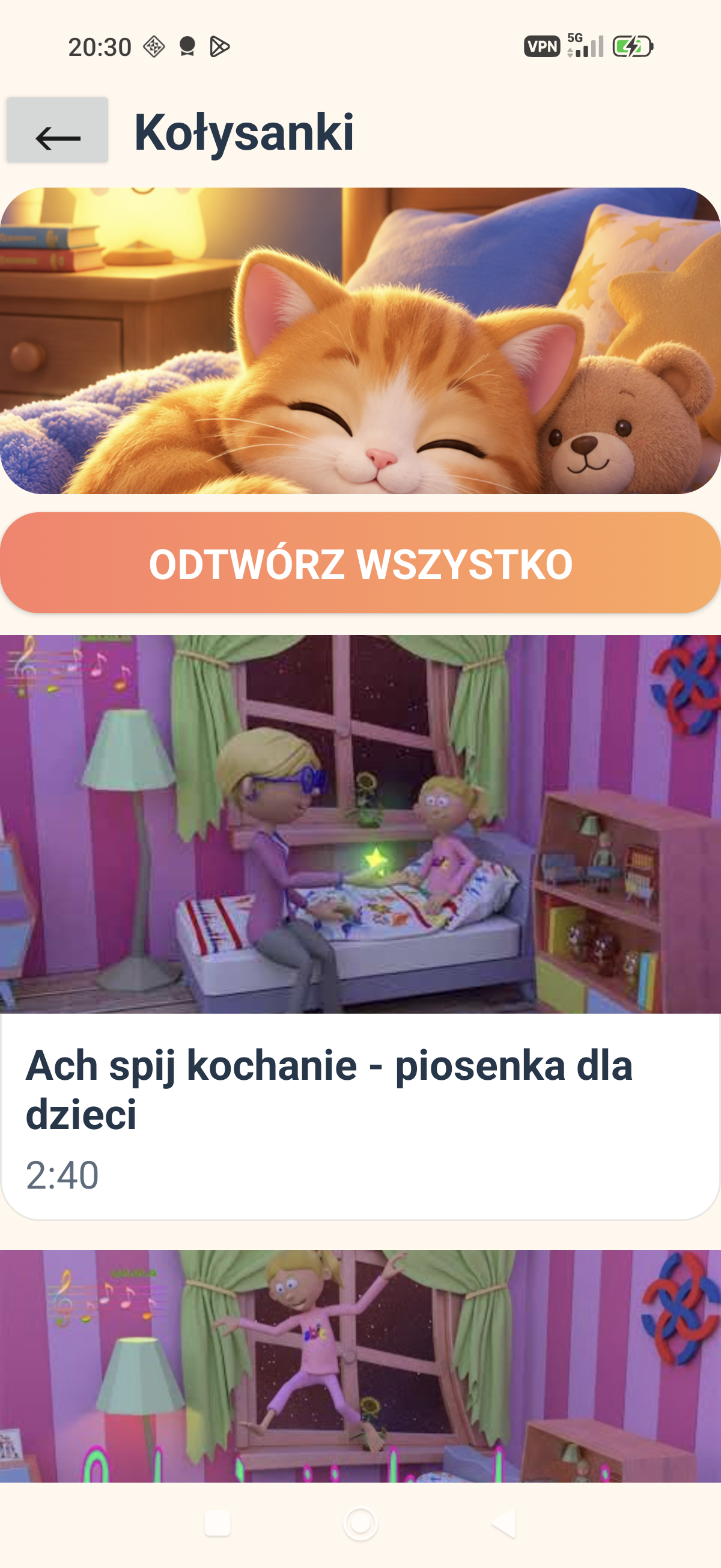 Happy Kids World — Kołysanki