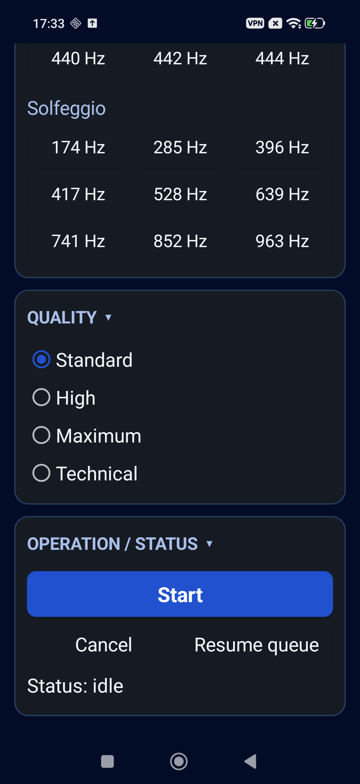 Perun Audio Converter — quality-operation